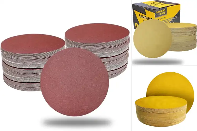 Detailed view of Best 6 Inch No Hole Sanding Discs