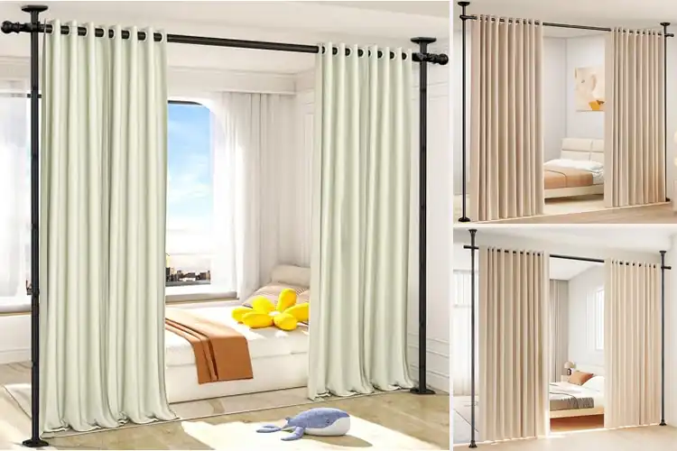 Detailed view of Best Adjustable Wall Dividers for Privacy & Style