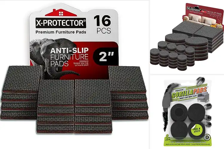 Detailed view of Best Anti-Slip Pads for Quiet, Stable Furniture