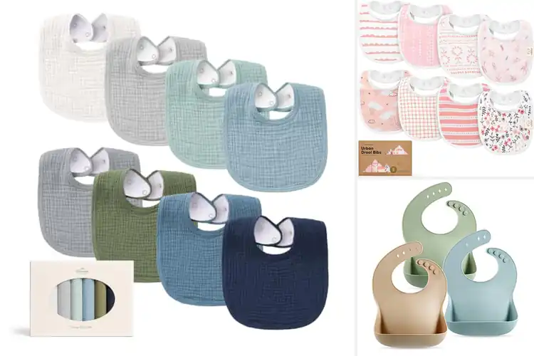 Detailed view of Best Baby Bibs: 10 Picks for Less Mess and More Comfort