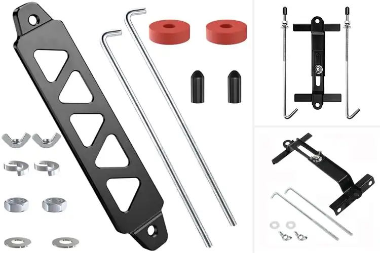 Detailed view of Best Battery Hold Down Kits