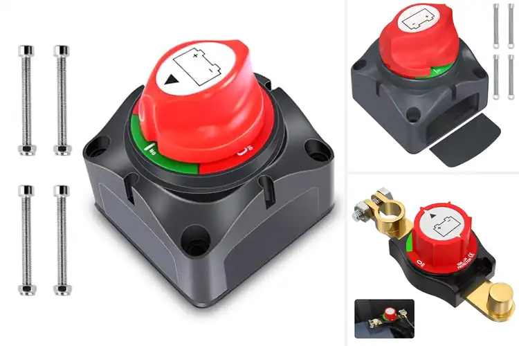 Detailed view of Best Boat Battery Disconnect Switches