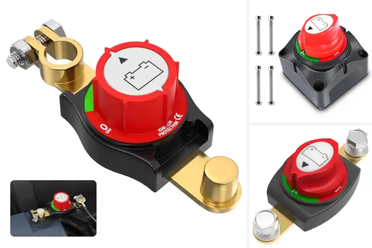 Detailed view of Best Boat Battery Disconnects
