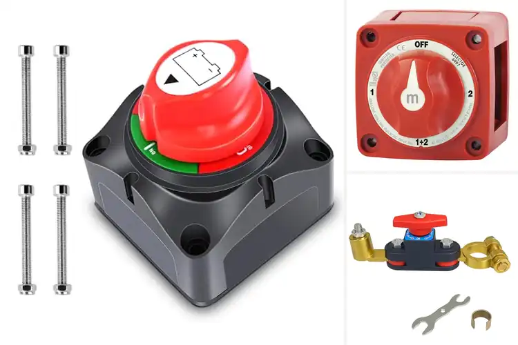 Detailed view of Best Boat Battery Isolation Switches