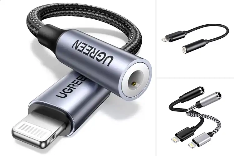 Detailed view of Best Braided Lightning Audio Adapters