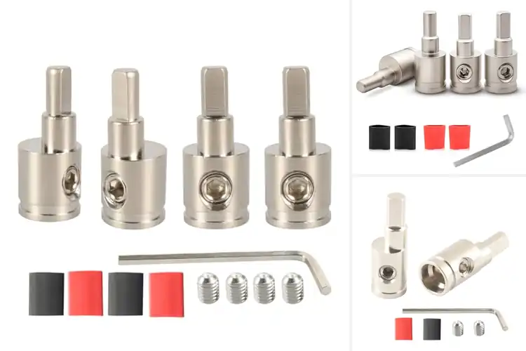 Detailed view of Best Brass Amplifier Ground Adapters