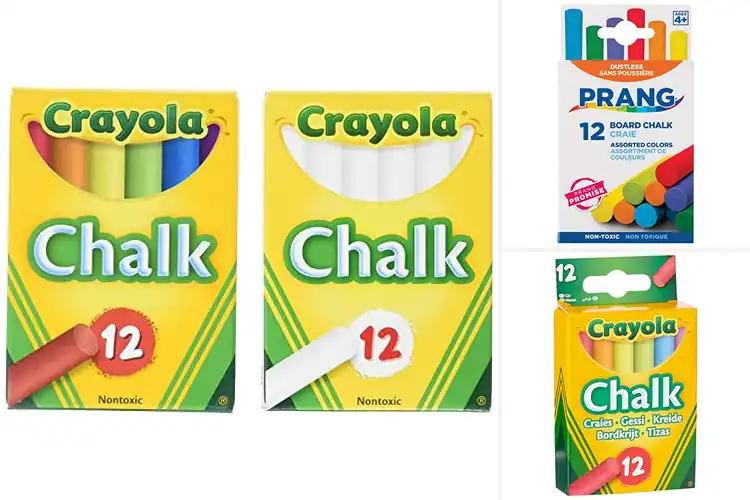 Detailed view of Best Chalkboard Chalks: Vibrant, Smooth, Dustless Creativity