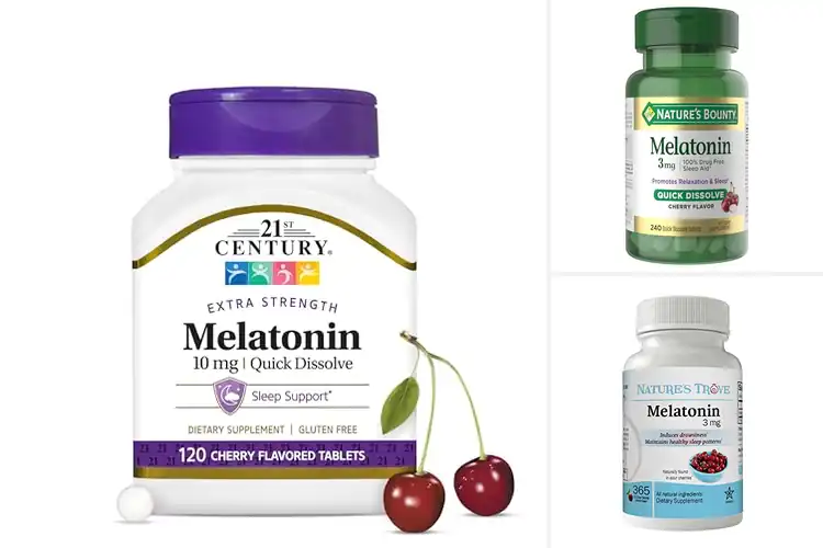 Detailed view of Best Cherry Flavored Melatonin Tablets