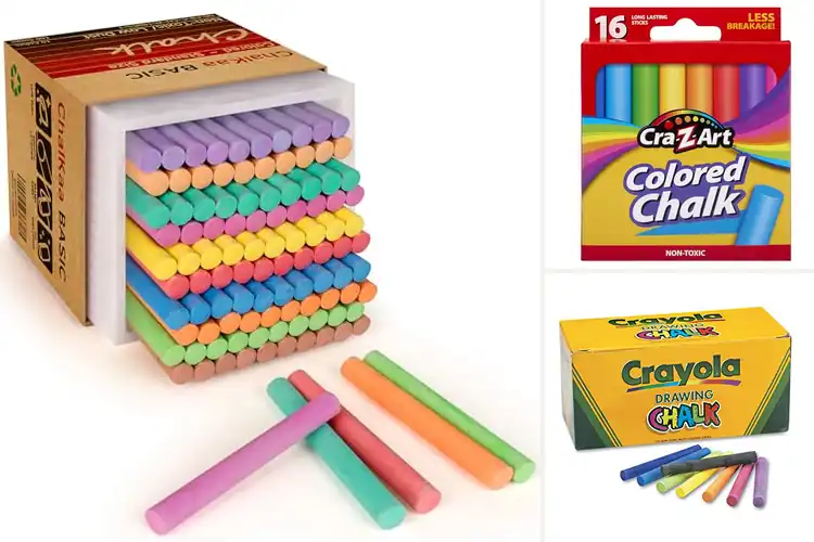 Detailed view of Best Colored Chalk Packs for Creative Fun