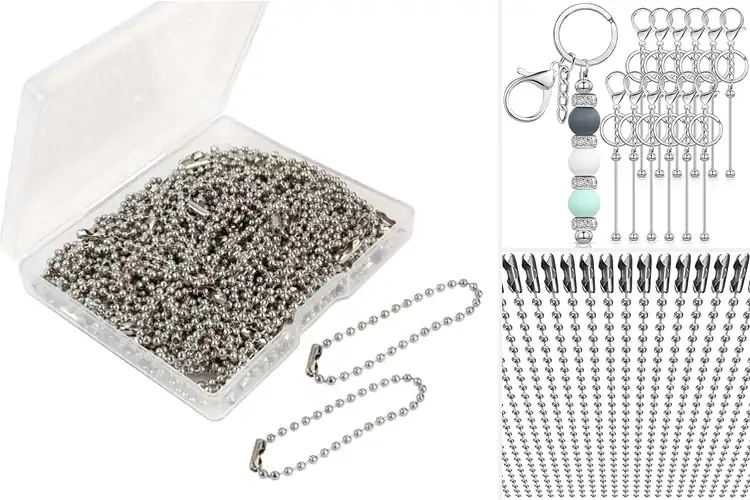 Detailed view of Best DIY Beaded Chains