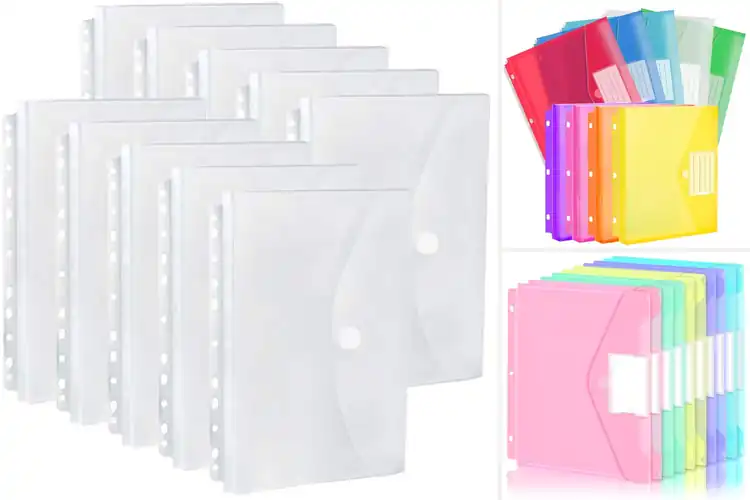 Detailed view of Best Expandable Binder Pockets