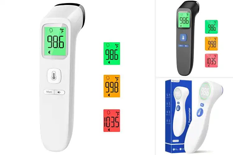 Detailed view of Best Fast-Reading Forehead Thermometers