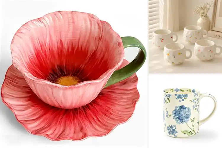 Detailed view of Best Flower Mugs