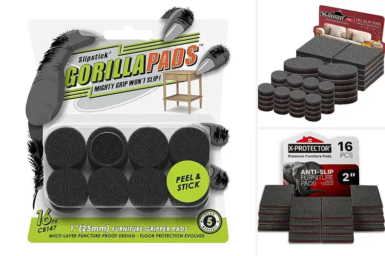Detailed view of Best Furniture Rubber Feet: Protect Floors & Furniture