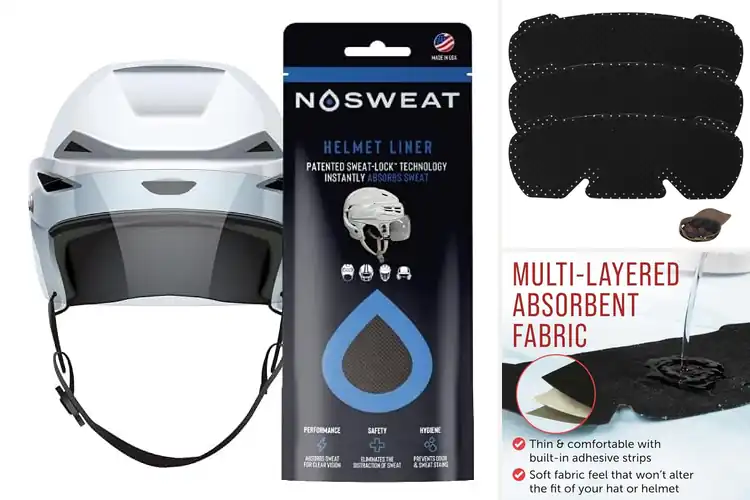 Detailed view of Best Hockey Helmet Sweat Liners for Dry Comfort