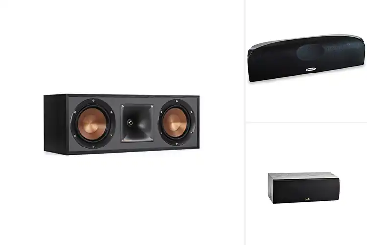 Detailed view of Best Home Theater Center Channel Speakers