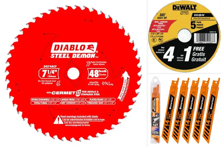 Detailed view of Best Metal Cutting Blades: Durable & Precise Picks