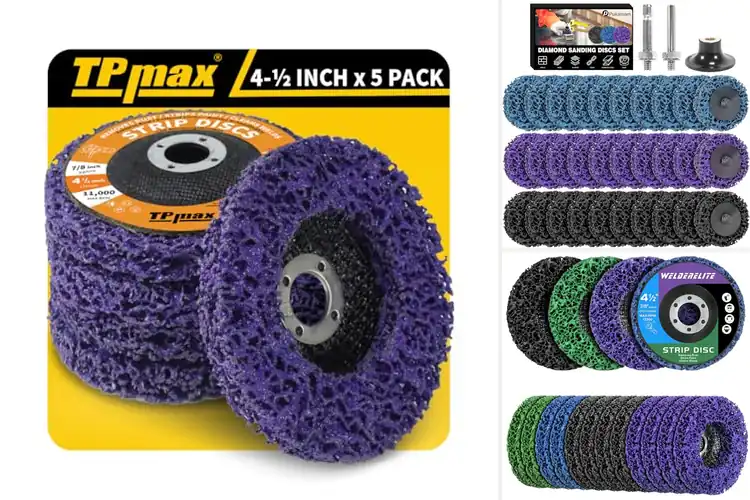 Detailed view of Best Metal Rust Removal Sanding Discs