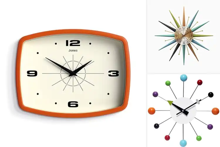 Detailed view of Best Mid-Century Clocks