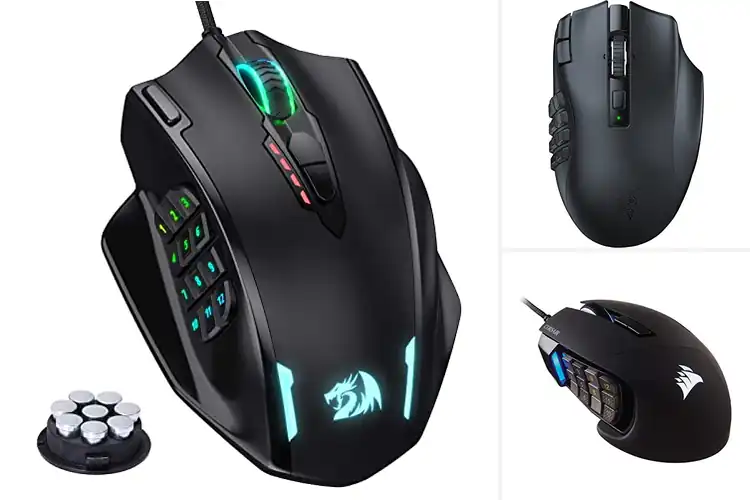 Detailed view of Best MMO Gaming Mice for Ultimate Control