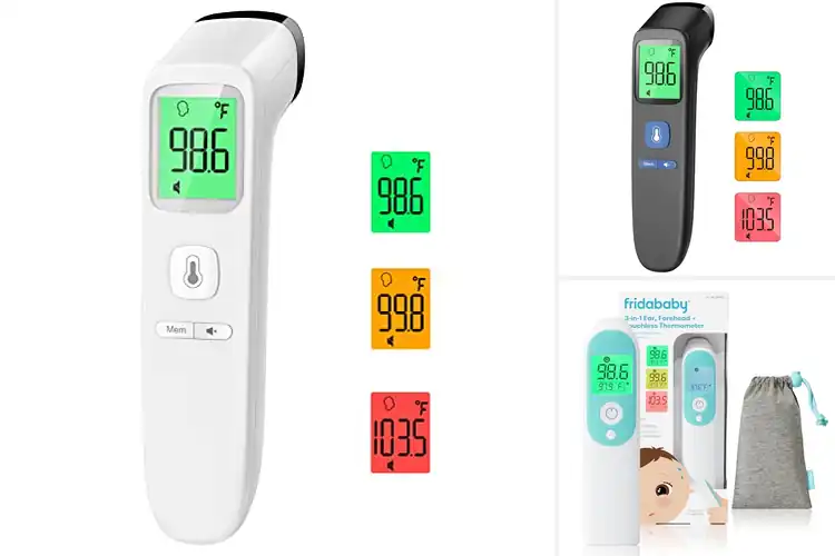 Detailed view of Best Multi-Use Forehead Thermometers