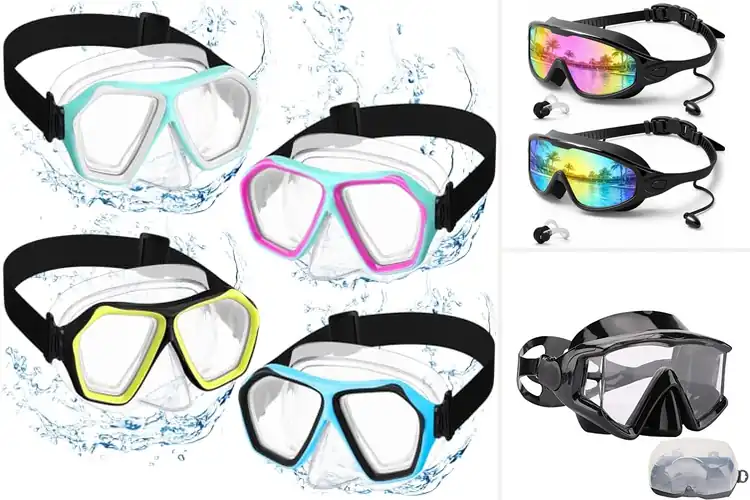 Detailed view of Best Pool Masks
