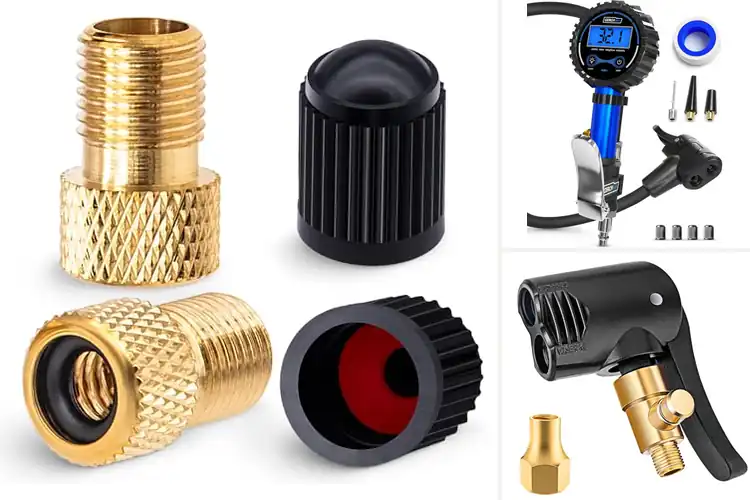 Detailed view of Best Presta Schrader Valve Inflators