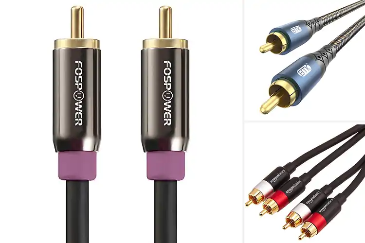 Detailed view of Best RCA Cables For Subwoofers: Unleash Deep Bass Power