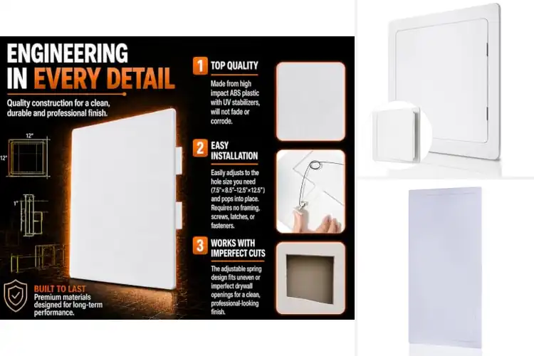 Detailed view of Best Removable Access Panels: Access Hidden Areas