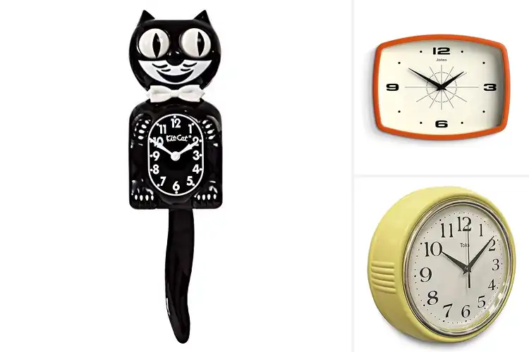 Detailed view of Best Retro Clocks: Top 10 Timeless Picks for Modern Charm