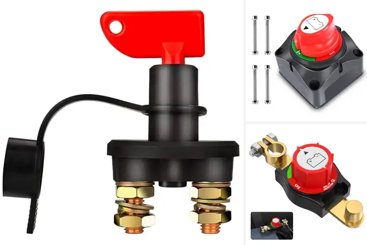 Detailed view of Best RV Battery Disconnect Switches