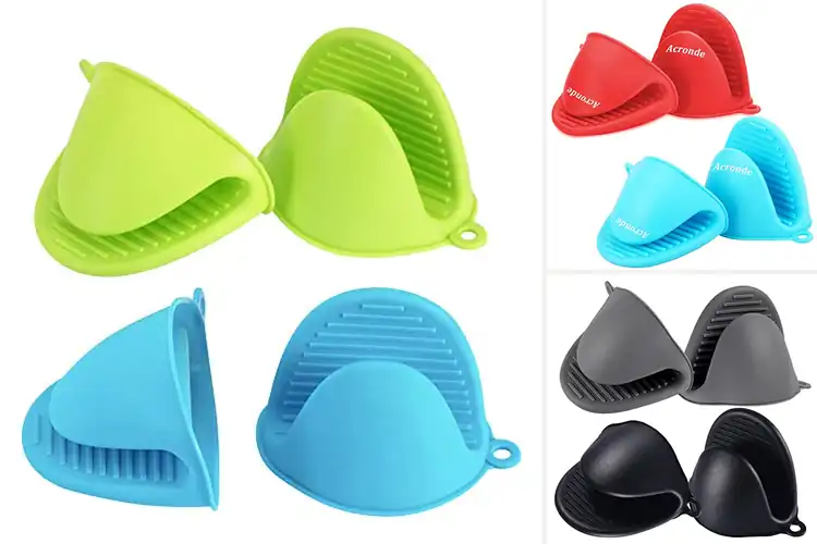 Detailed view of Best Silicone Cooking Pinch Grips