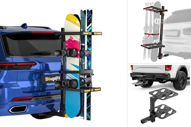 Detailed view of Best Ski Racks For 2 Inch Hitch Receivers