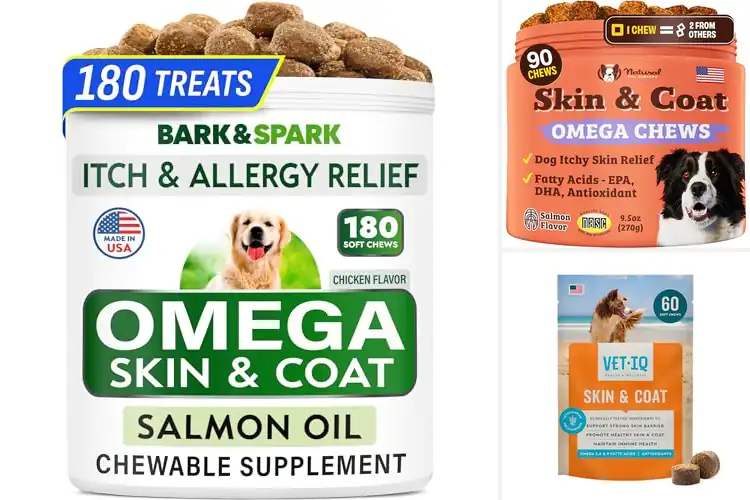 Detailed view of Best Skin and Coat Supplements for Aging Dogs