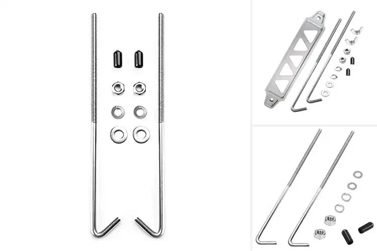 Detailed view of Best Stainless Steel Battery Hold Downs