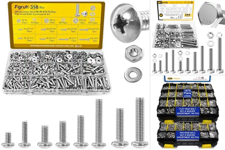 Detailed view of Best Stainless Steel Bolt Kits