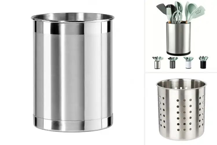 Detailed view of Best Stainless Steel Utensil Holders